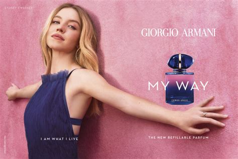 my way giorgio armani model